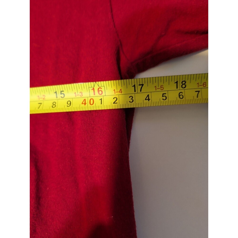 Y2K Inspired Vans Shirt Small Red Graphic Streetwear Skating Short Sleeve - Picture 10 of 10